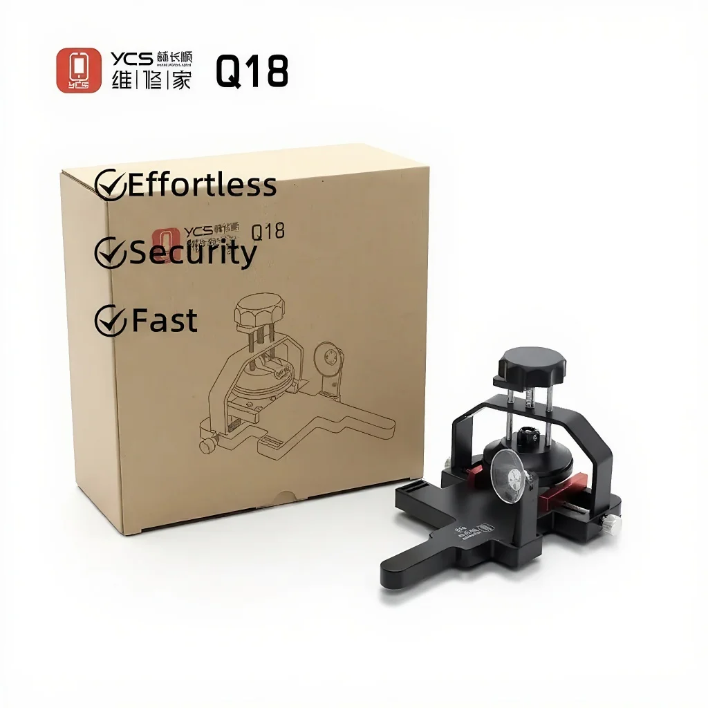 

YCS Q18 LCD Screen Remove Fixture Holder Disassembly Tool with Suction Cup for Phone Screen Back Cover Removal Battery Opener