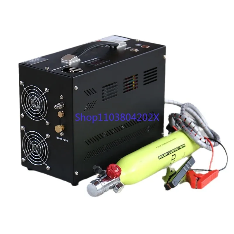 Compression 4500PSI Portable Vehicle-Mounted Air Charging Pump 30MPA 12V Diving Air Pump 110V220V PCP Compressor