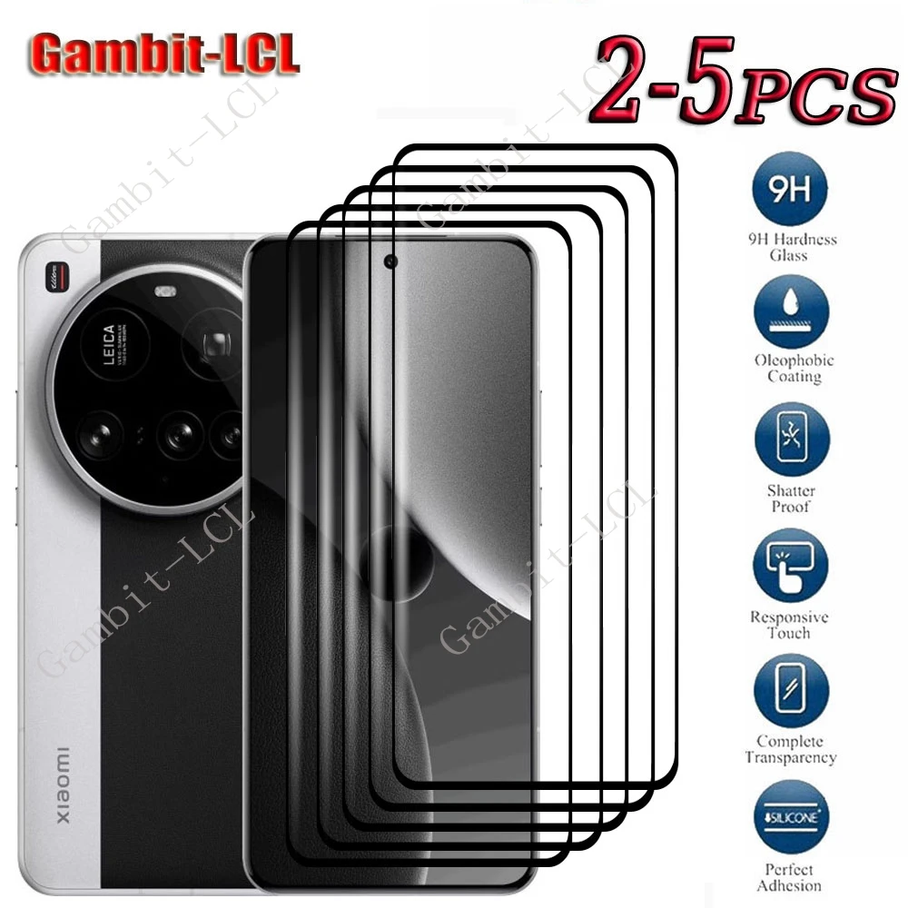 

2-5 шт. 9H изогнутое 3D HD полностью закаленное стекло для Xiaomi 15 Ultra 6.73 Xiaomi15Ultra 15Ultra защитная пленка для экрана