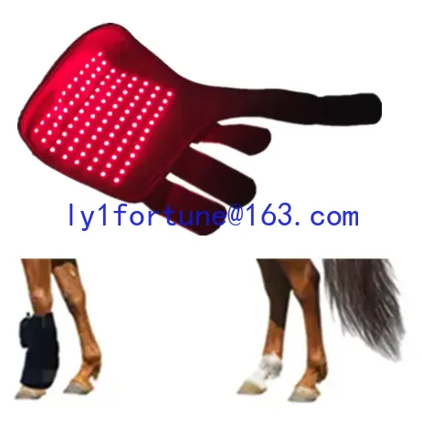 Horse Leg Light Emitting Diode Treatment Strap, Pain Relief Barn Use Horse Infrared Red Light Treatment Horse Boot Muscle Knee