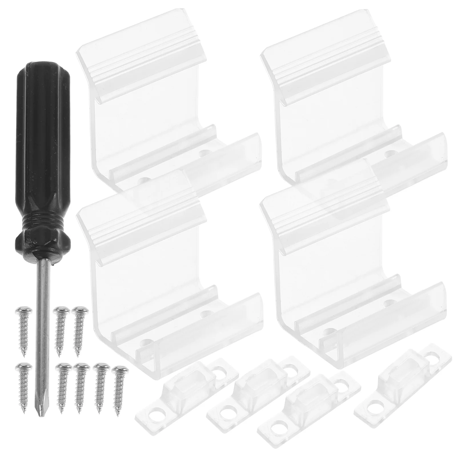 

RV Accessories Slide Latch Door Catch Stainless Steel Durable Suitable Travel Trailer Cabinet Latches Plastic Closet