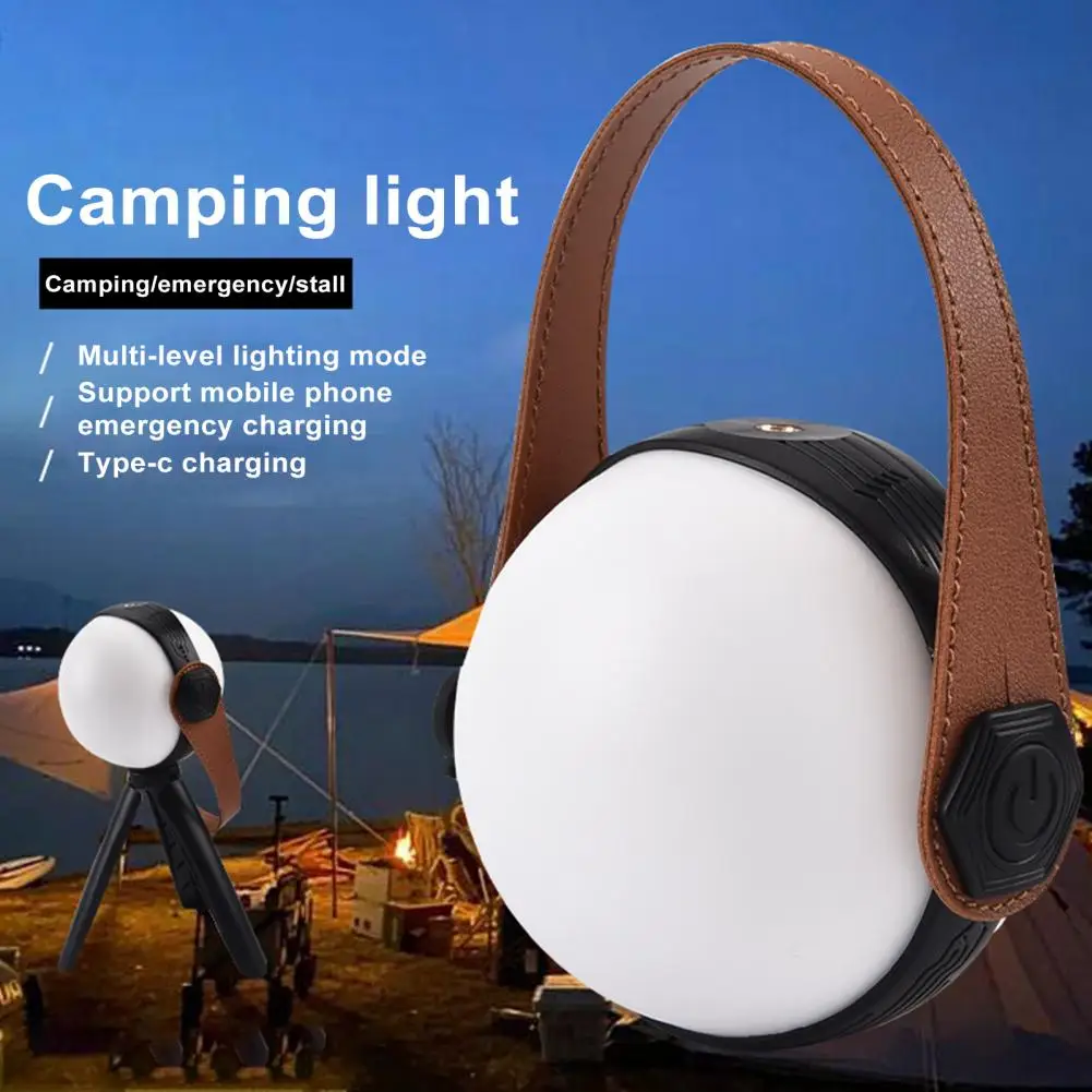 Camping Light Portable Power Bank Portable Led Camping Lantern Rechargeable Tent Light Waterproof Outdoor Work for Emergency