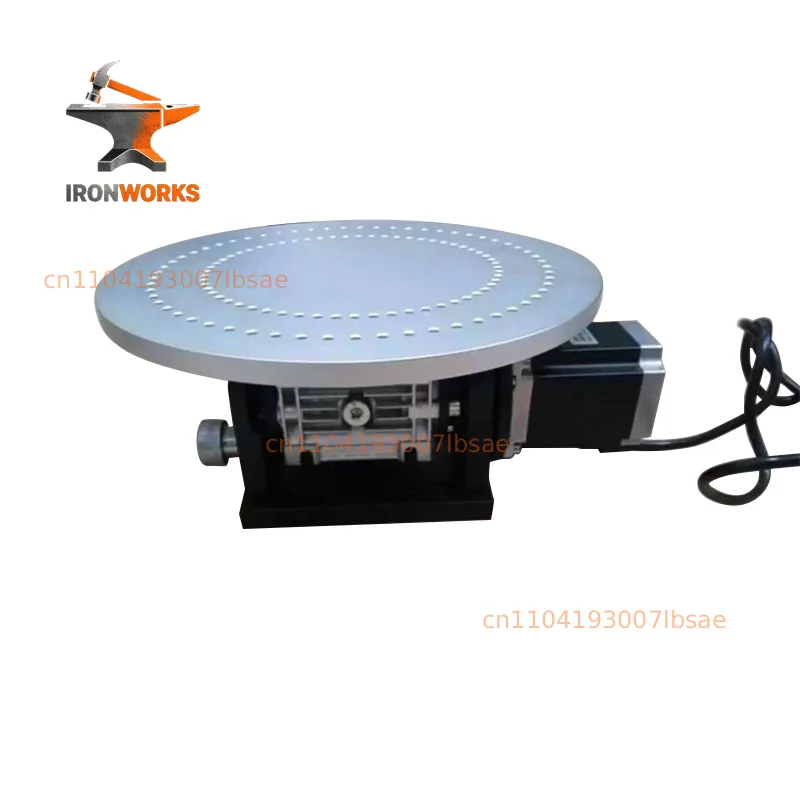 HY-E300 300MM Electric 360 Degree Rotary Workbench Rotating Platform For Marking Machine Engraving Machine