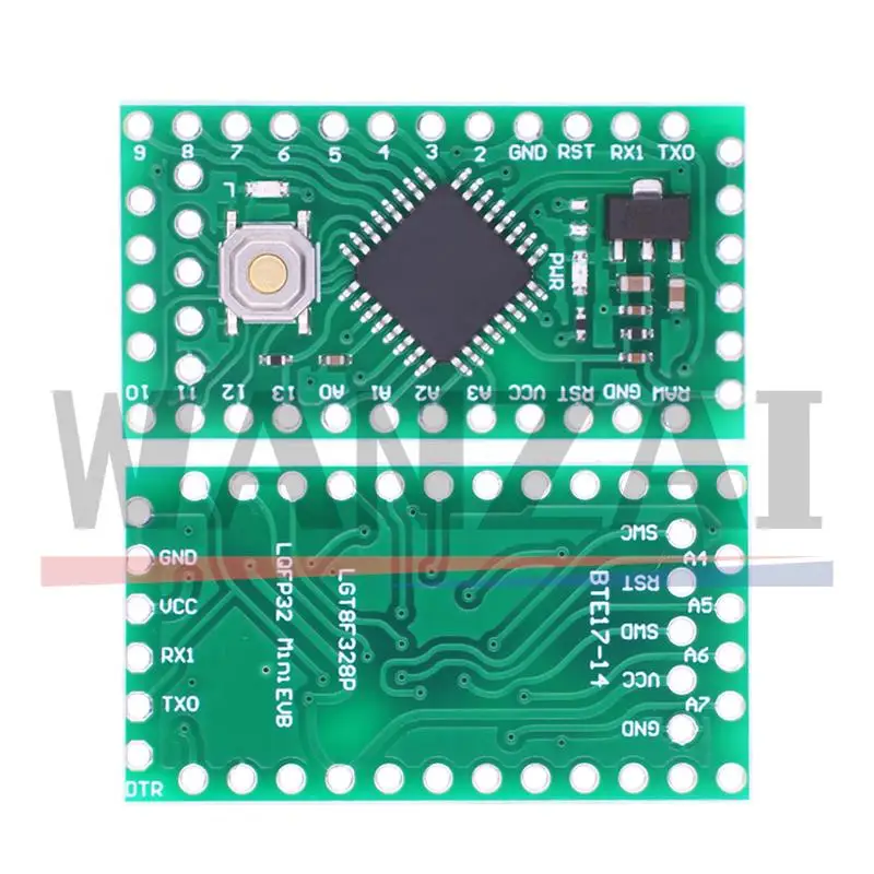 LGT8F328P LQFP32 MiniEVB 5V Replaces Pro Mini ATMEGA328P Fully Compatible For Arduino USE HT42B534-1 Driver