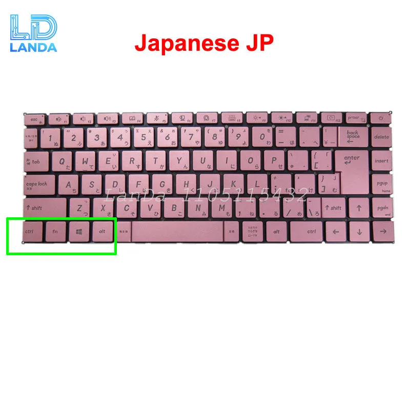 Laptop Backlit RU JP FR IT PO AR Keyboard For MSI Prestige 14 A10RAS A10RB A10RBS A10SC Prestige 15 A10 A10SC P14 P15 Pink New