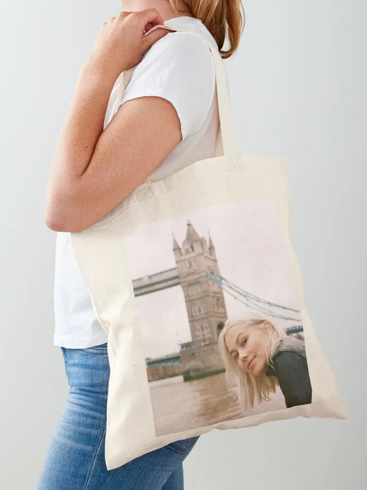 Phoebe Bridgers London Tote Bag reusable shopping bag canvas tote bag Canvas Tote