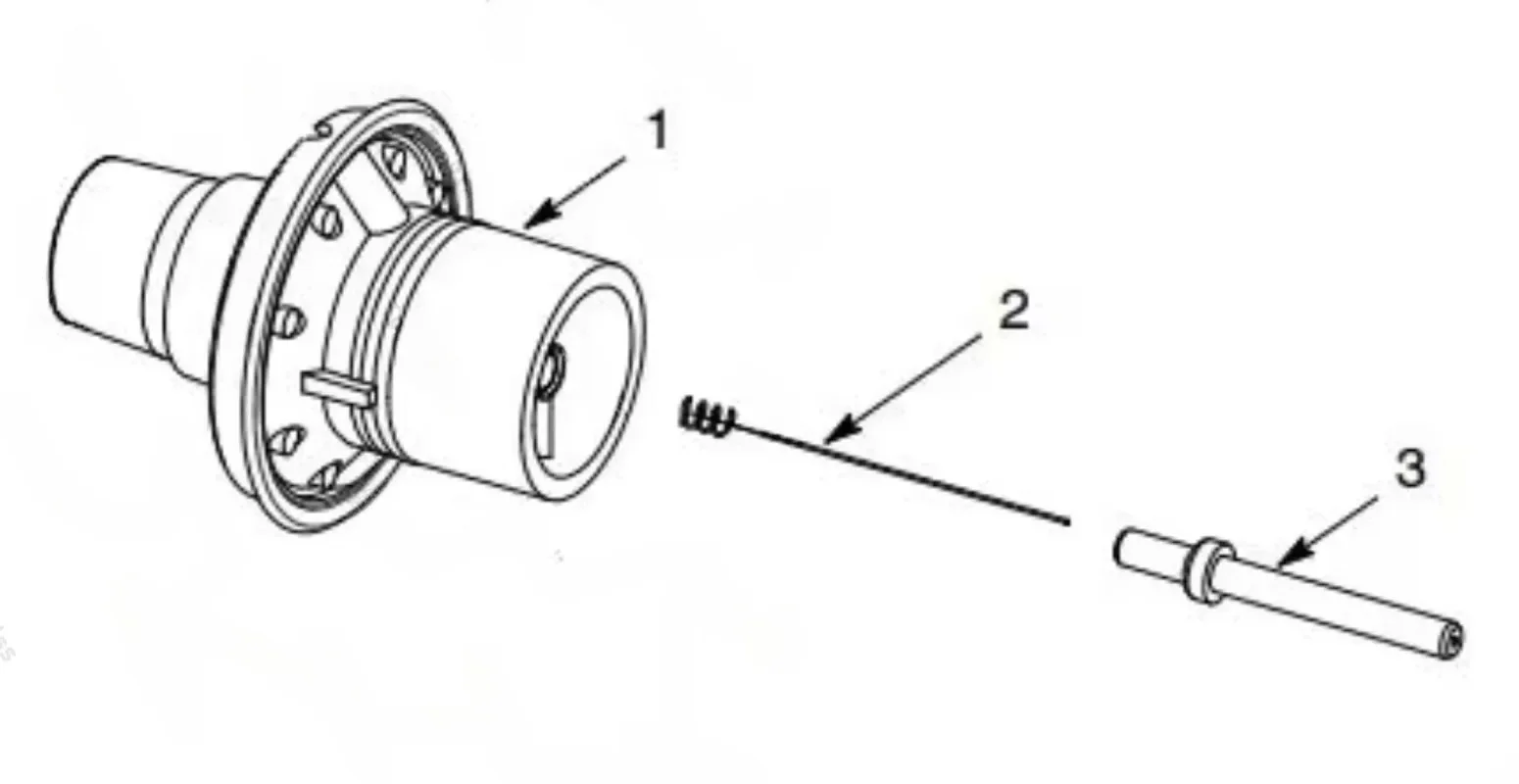 Sun 1106076 Nodson En core Powder Spray Gun Conical Nozzle Electrode Assembly OEM Part Compatible