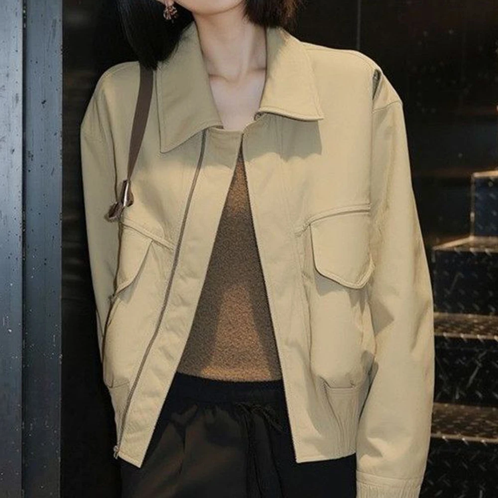 Unique, chic, super good-looking temperament, high-end top, small fragrant retro coat for women's 2026 spring new models