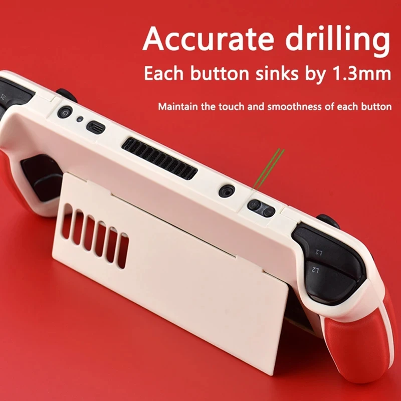 أفضل حافظة واقية لسطح البخار من جلد البقر بالكامل، قبضة واقية للمضيف، غطاء غير قابل للانزلاق، دعامة صلبة