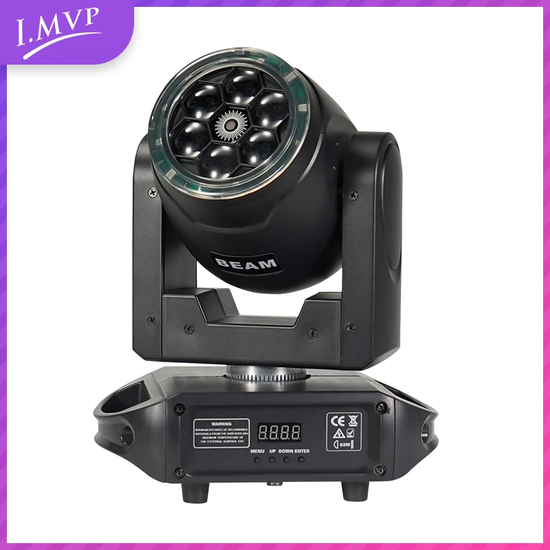 DMX Stage Lighting Bee Eye 6x15W RGBW Beam Light LED Moving Head Light with Aperture
