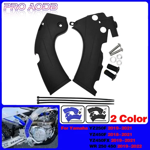 Para Yamaha YZ250F YZ450F YZ450FX YZ 250F 450F 450FX WR YZF 250 450 18-22 cubiertas protectoras de marco de motocicleta protección de marco de plástico