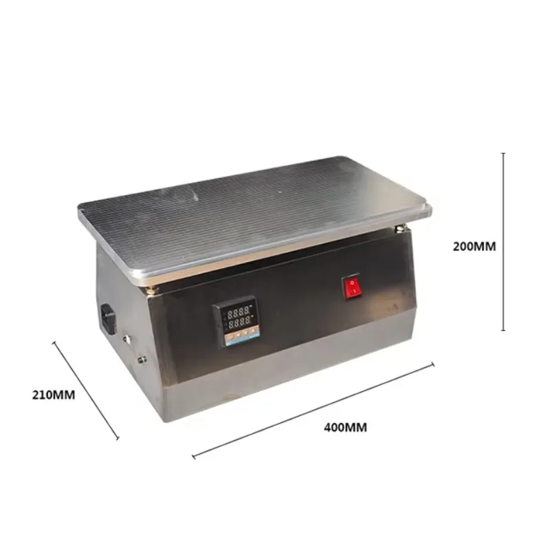 Portable commercial manual three-dimensional heat sealing tea perfume gift cigarette case shrink film packaging machine
