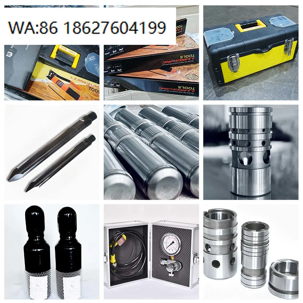 OEM ODM Service Mini Hydraulic Rock Breaker Chisel Pump 70mm for 4.5-6t Excavator CE TUV Certified