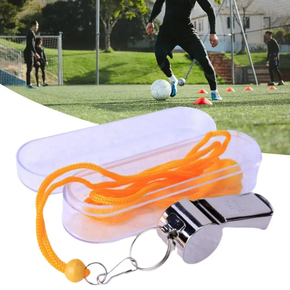 Sport Games Smooth Edge Soccer Basketball Referee Whistle Race Stuffs