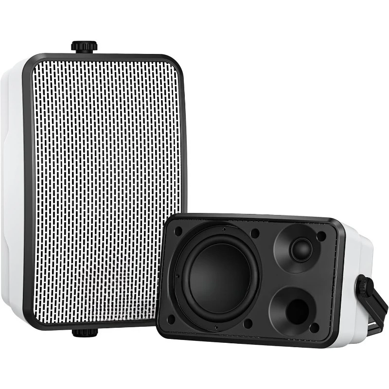 

Уличные Bluetooth-колонки мощностью 400 Вт, беспроводная синхронизация между динамиками, мощные басы, настенное крепление для патио, крыльца, беседки,