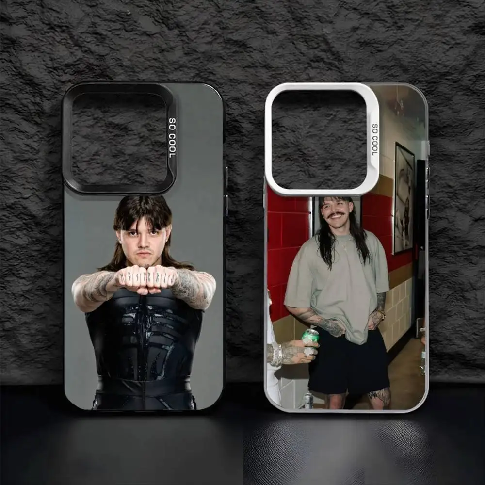 D-Dominik Wrestler M-Mysterio Phone Case For iPhone 16,15,14,13,12,17,Pro,MAX Black Matte Shockproof Cover