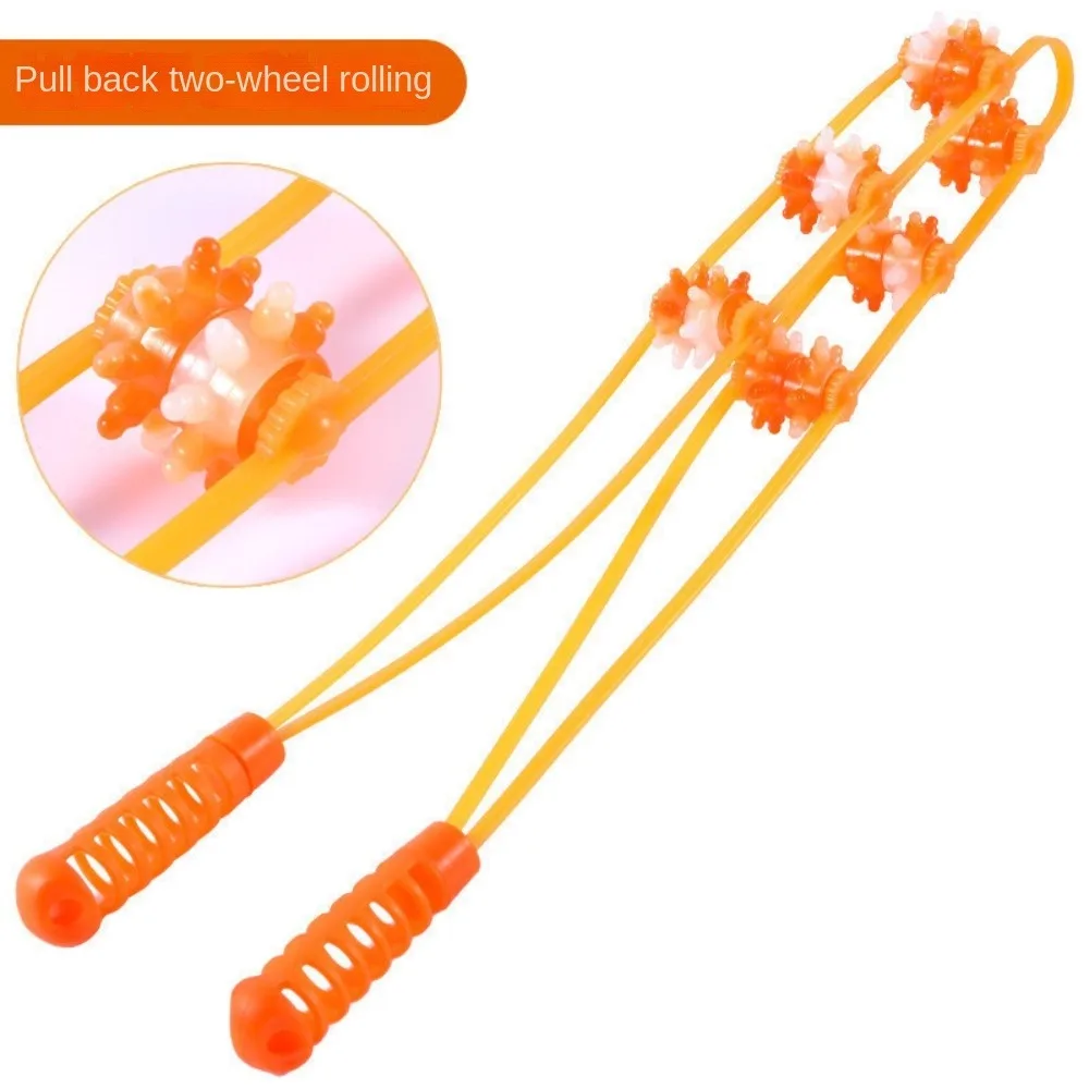 

Hand-held Back Massager Multi-Function Shoulder Neck Muscle Massager Fitness Massage Roller Bead Massage Roller Tool
