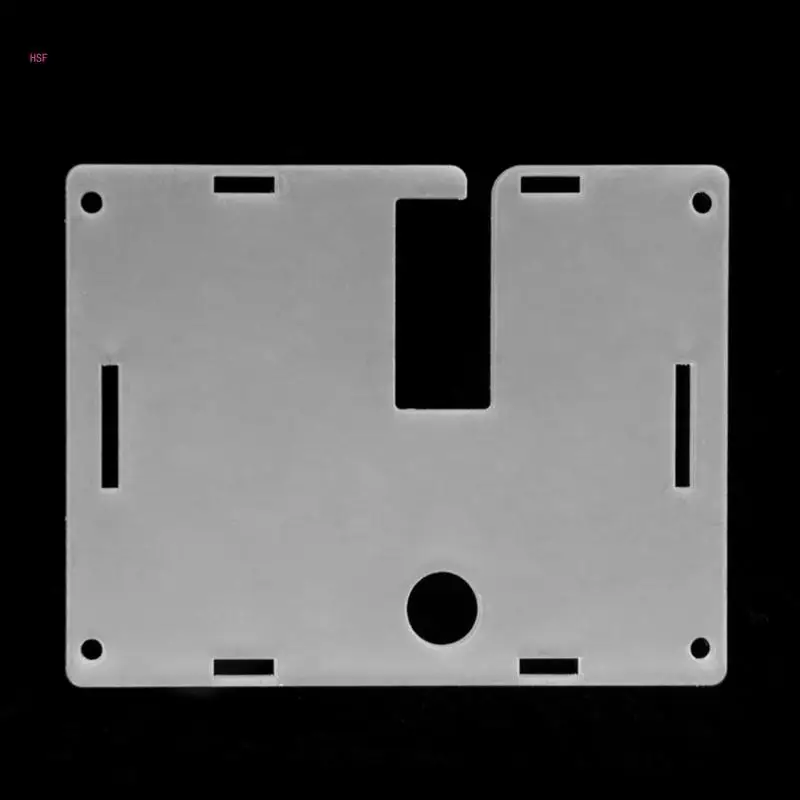LCR-T4 Perumahan Transistor Akrilik Bening untuk Casing untuk Perumahan Cangkang Bagian DIY Lig