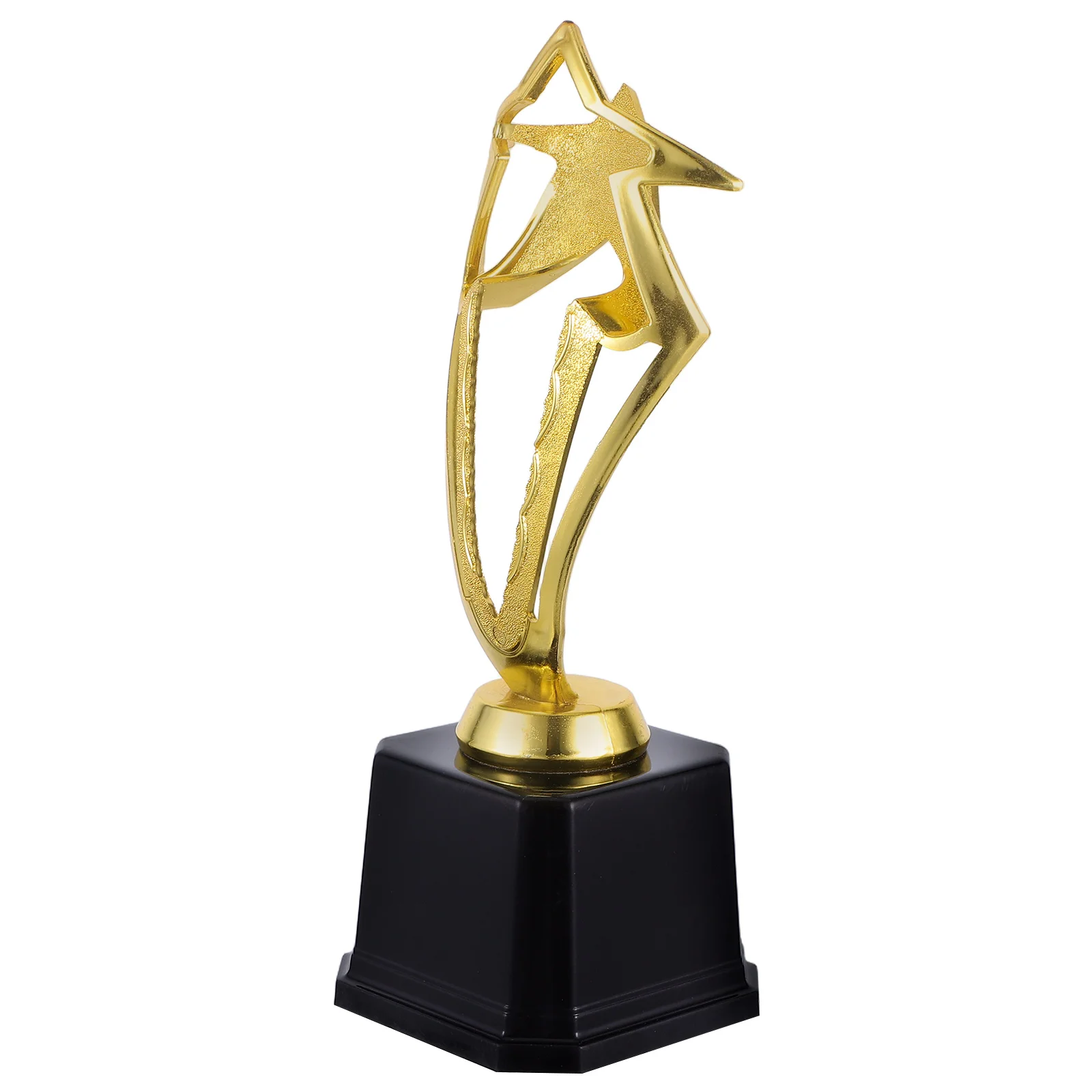 

Pentagram Trophy Classroom Reward Award Golden Mini Game Prize Ceremony Party Favor