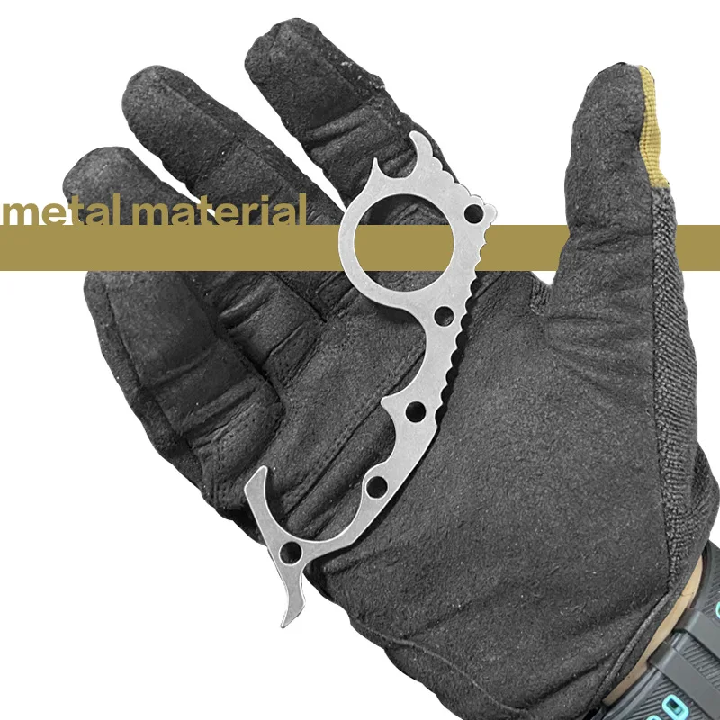 

Outdoor Portable Multi-functional Seahorse EDC Keychain Pry Bar/bottle Opener Car Emergency Window Breaking Tool