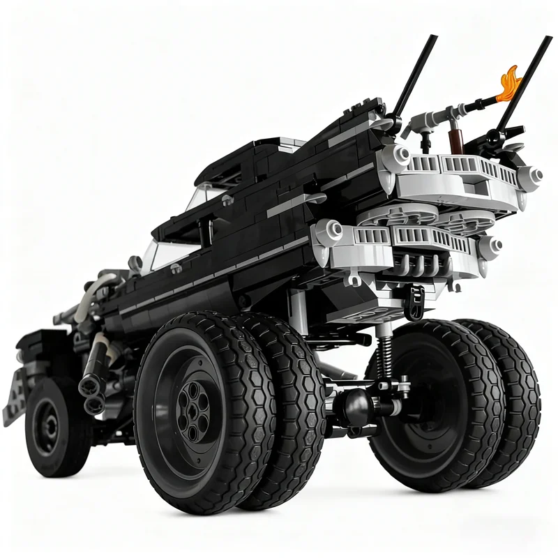 1368개 MOC 기가호스 자동차 모델 블록 장난감 조립 DIY 창의적인 크리스마스 선물 브릭 아이디어 교육용