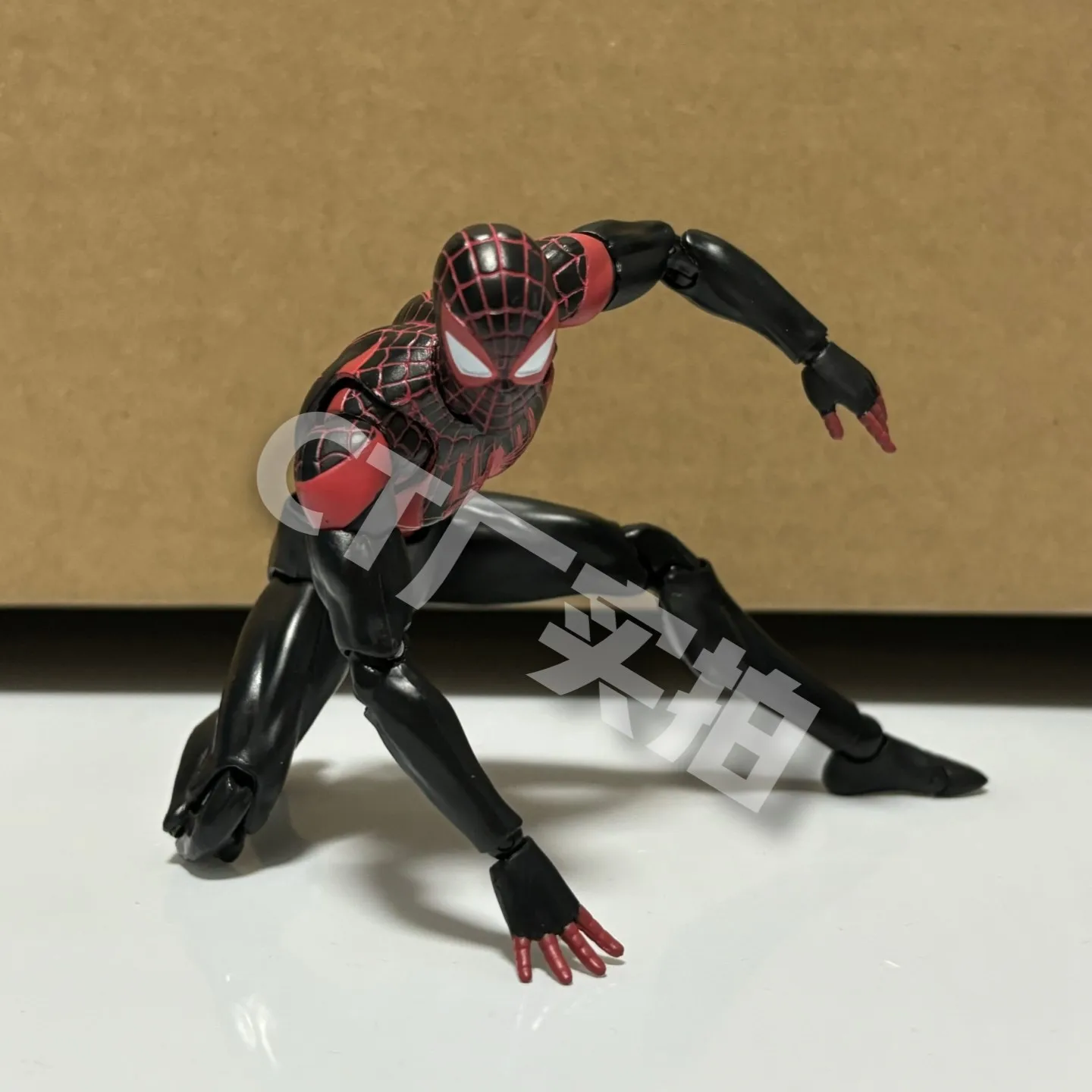 Novo ct brinquedos spiderman mafex 092 186 figura aranha escarlate o incrível homem-aranha versão em quadrinhos figura de ação modelo brinquedo presente