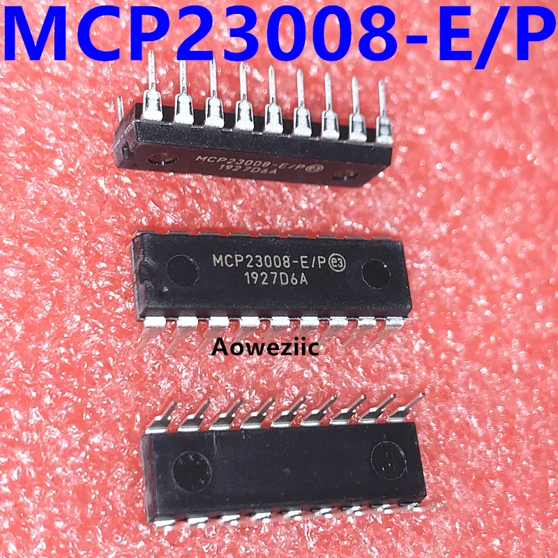 MCP23008-E/P DIP-18 In line I/O Expander Interface Chip IC I2C 8B New Single Chip Microcomputer