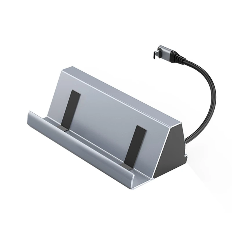 4K@60Hz TV Docking Station For Valve Steam Deck, USB-C PD Charging For Steam Deck Dock Stand Accessories