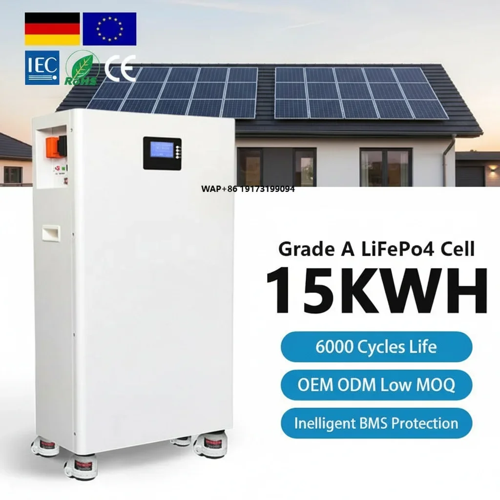 Lumitech Factory Price 51.2v 280Ah 15kwh Lifepo4 Lithium Ion Batteries Pack for Home Energy Storage with Grade a LiFePo4 Cell