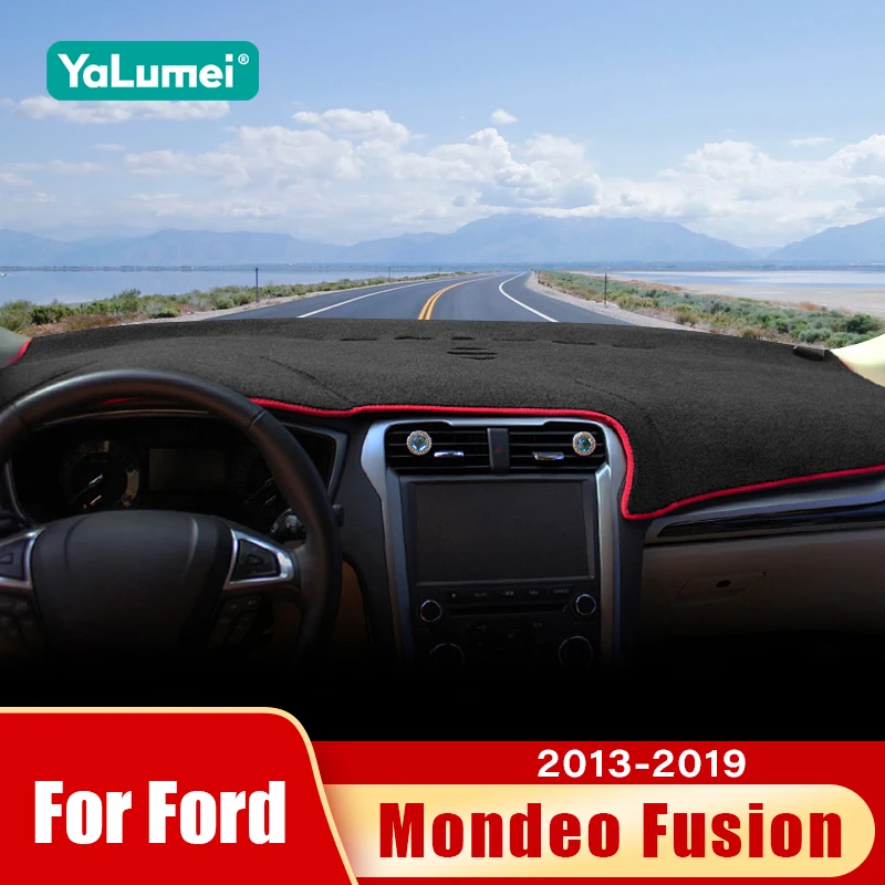 For Ford Mondeo 5 MK5 Fusion 2013 2014 2015 2016 2017 2018 2019 Car Dashboard Sun Shade Cover Non-slip Mat Accessories