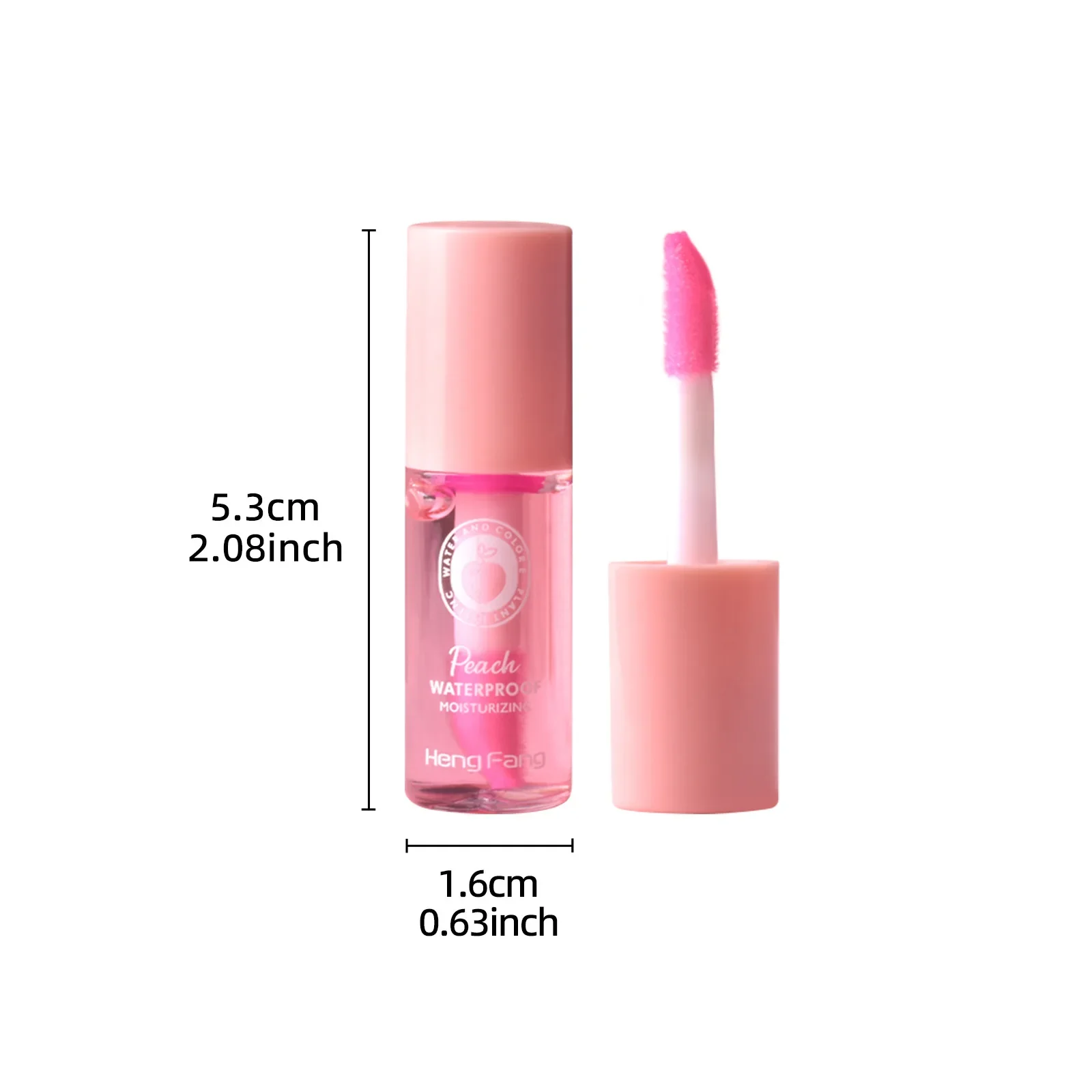 Moisturizing Transparent Plumping Lip Oil Waterproof Lasting Temperature Control Color Changing Hydrating Lip Cosmetics