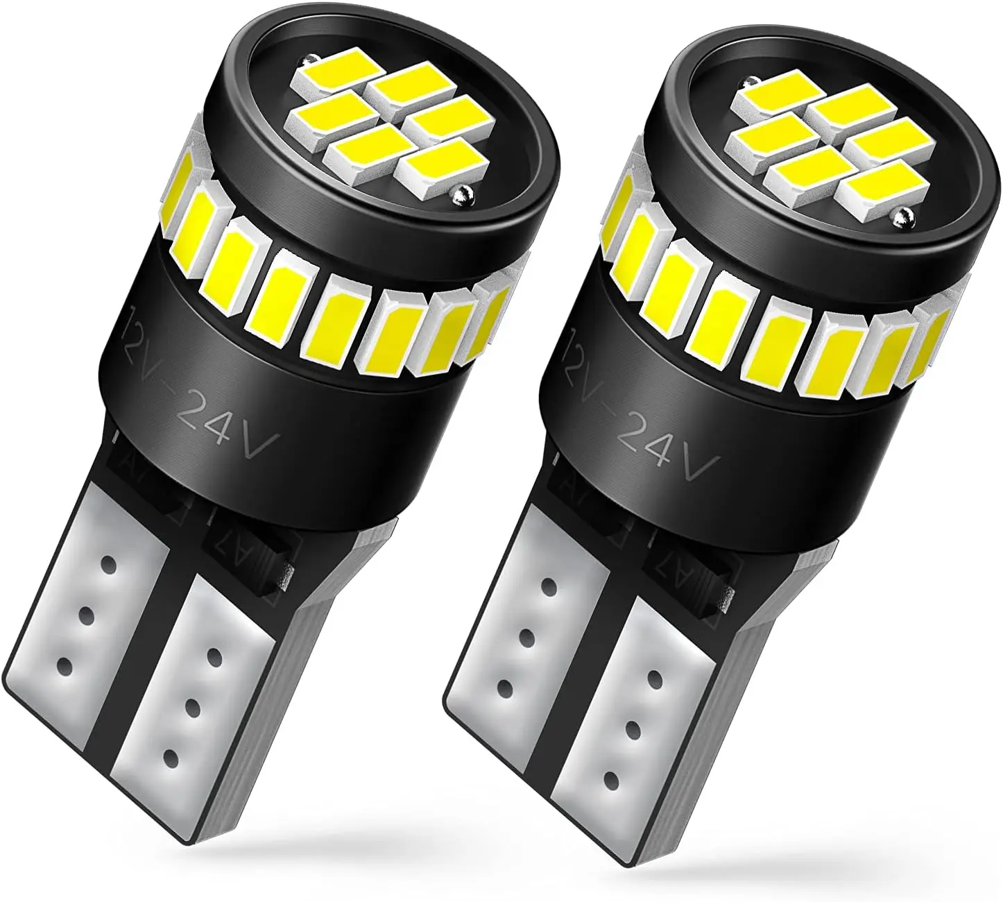 

194 светодиодные лампы для освещения номерного знака 168 175 2825 W5W T10 24-SMD 3014 чипсет 6000K Белый для купольной двери автомобиля Map Dash Courtesy