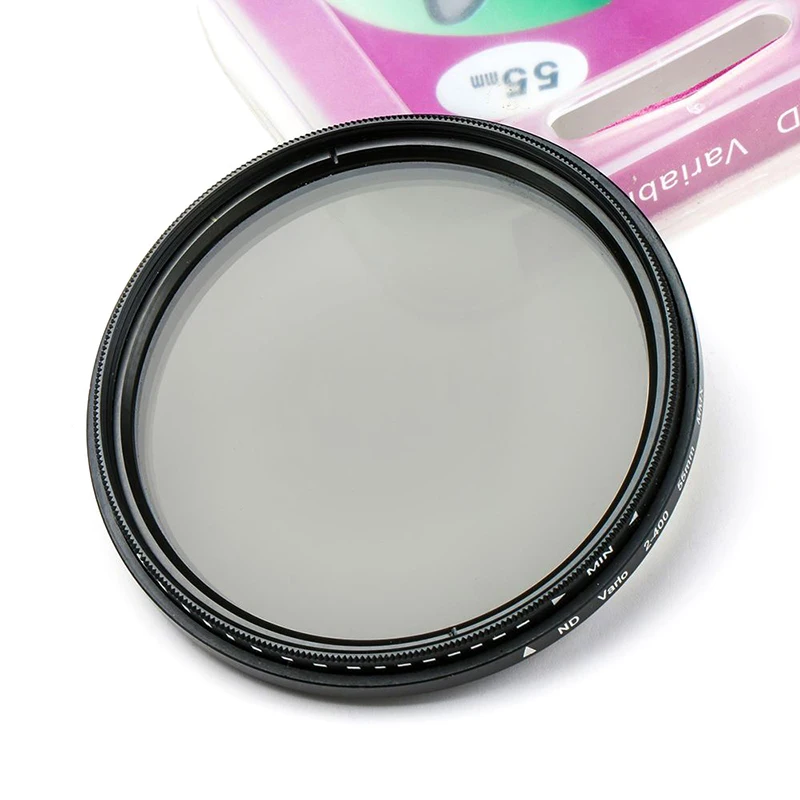 ND Filter Neutral Density ND2 ND4 ND8 Filtors 49MM 52MM 55MM 58MM 62MM 67MM 72MM 77MM Photography for Canon/Nikon ForSony Camera