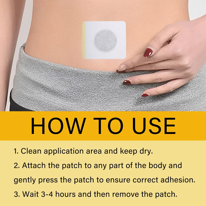 Goodbye Fat Patch Burning Fat Patch Waist Abdomen Arm Fat Accumulation Consumption Paste Body Care Products 7pcs A Box