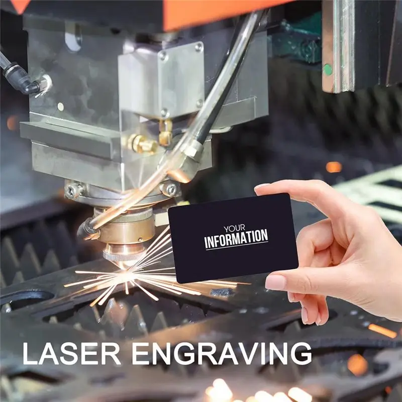 

A29F-100 шт. металлических визитных карточек 86 x 54 x 0,45 мм из анодированного алюминия для лазерной гравировки, золотые, для самостоятельного изготовления.