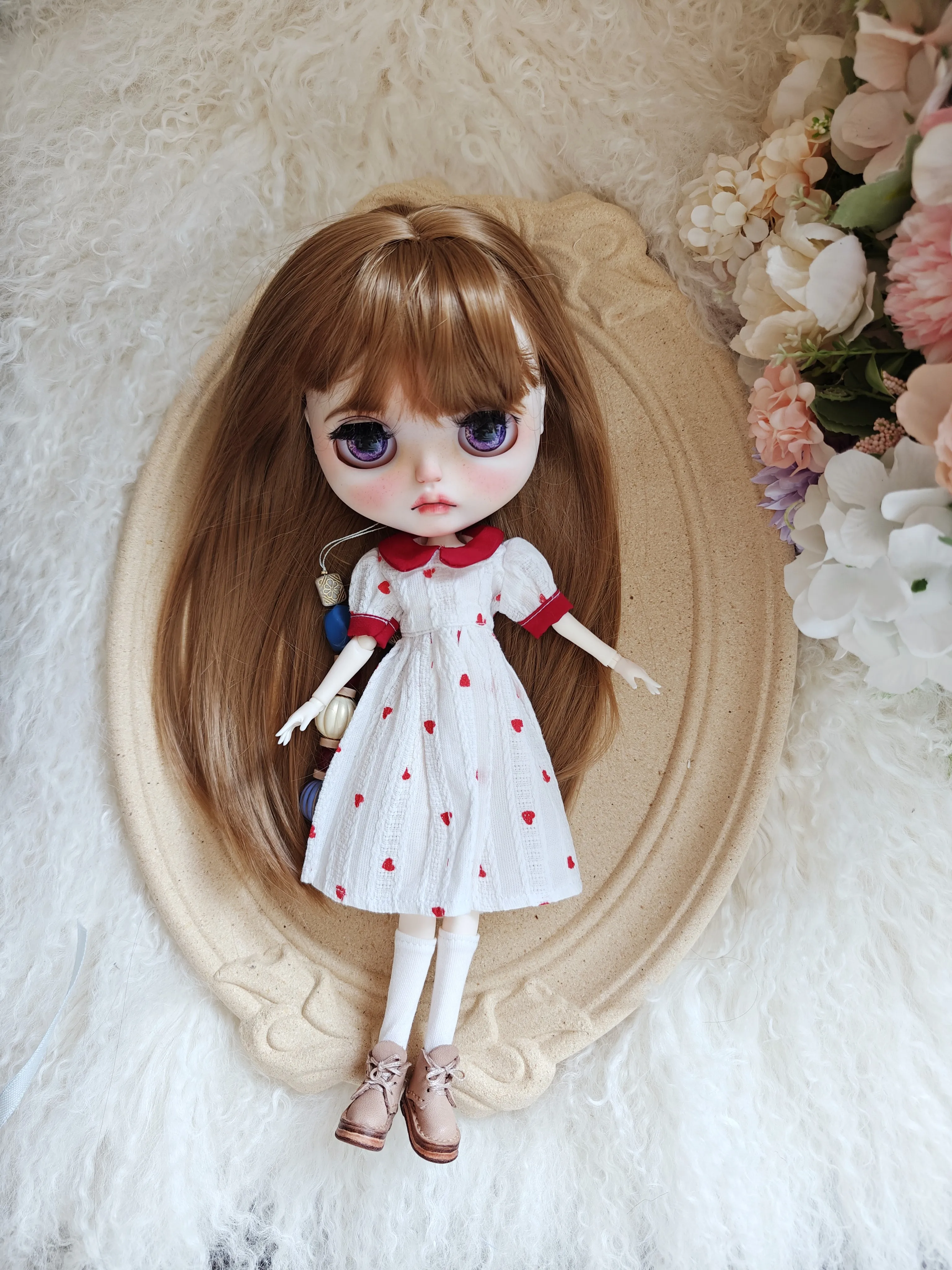 Blythe Butter-Ensemble jupe et robe pour Ymy Licca, accessoires de figurine kawaii, Azones, Ob24, Ob22 Butter