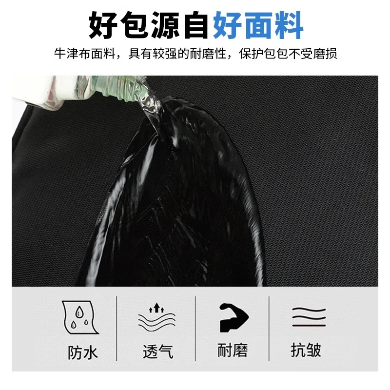 Oxford Cloth Unisex Backpack Travel Travel Large Capacity Student Schoolbag Business Commuter Computer Bag 15 Inch Durable