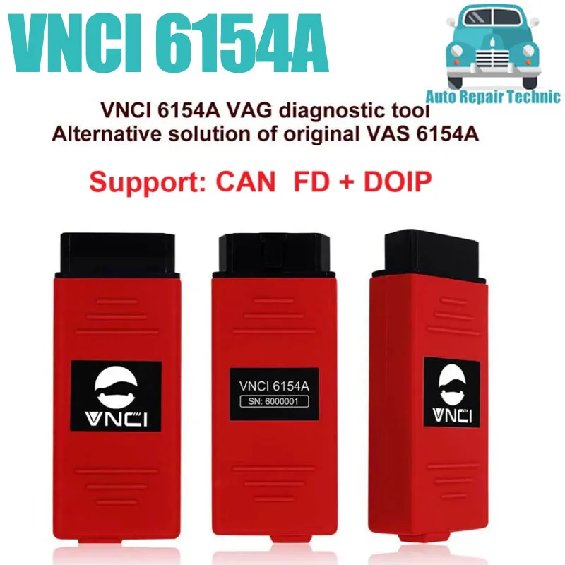 

VNCI 6154A ODIS 11 Professional Diagnostic Tool for VW/Audi/Skoda/Seat Updated Version of VAS6154A