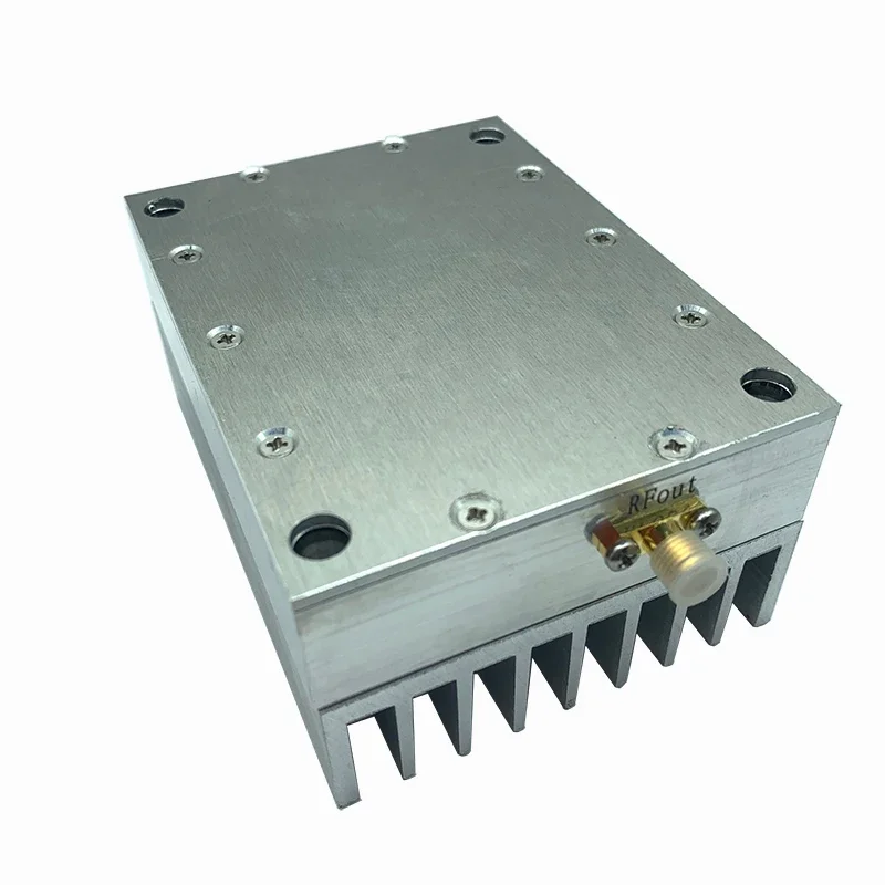 Custom DTMB Digital TV RF Linear Amplifier with 4W Heatsink Power Amplifier 50-1100MHz Electronic Components