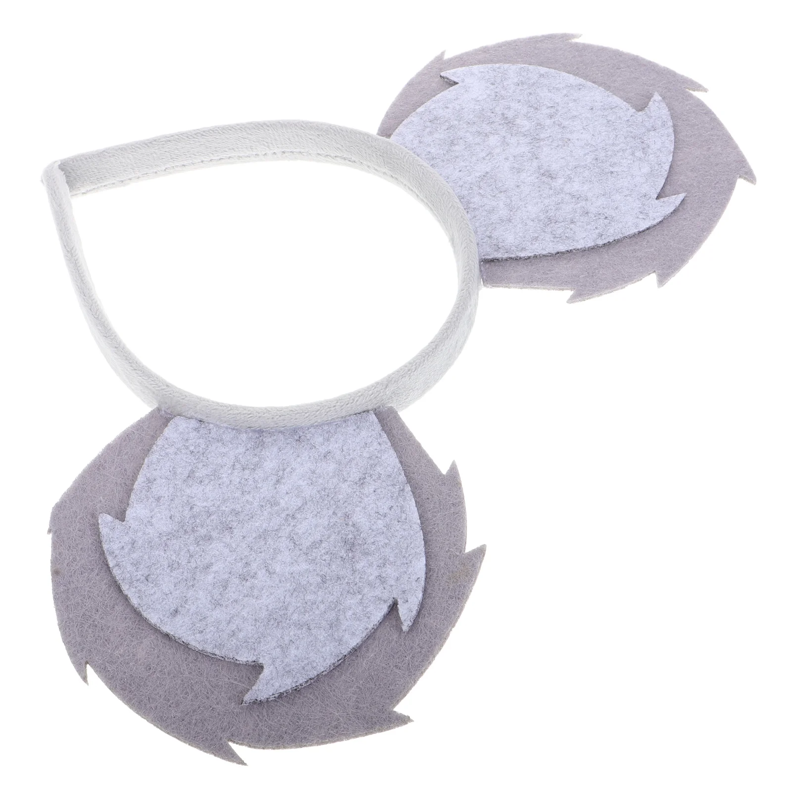 

Rat Ear Headband Mouse Ears Hair Hoop Animal Cosplay Props Kids Adults Soft Bendable Ears Halloween Party Favor