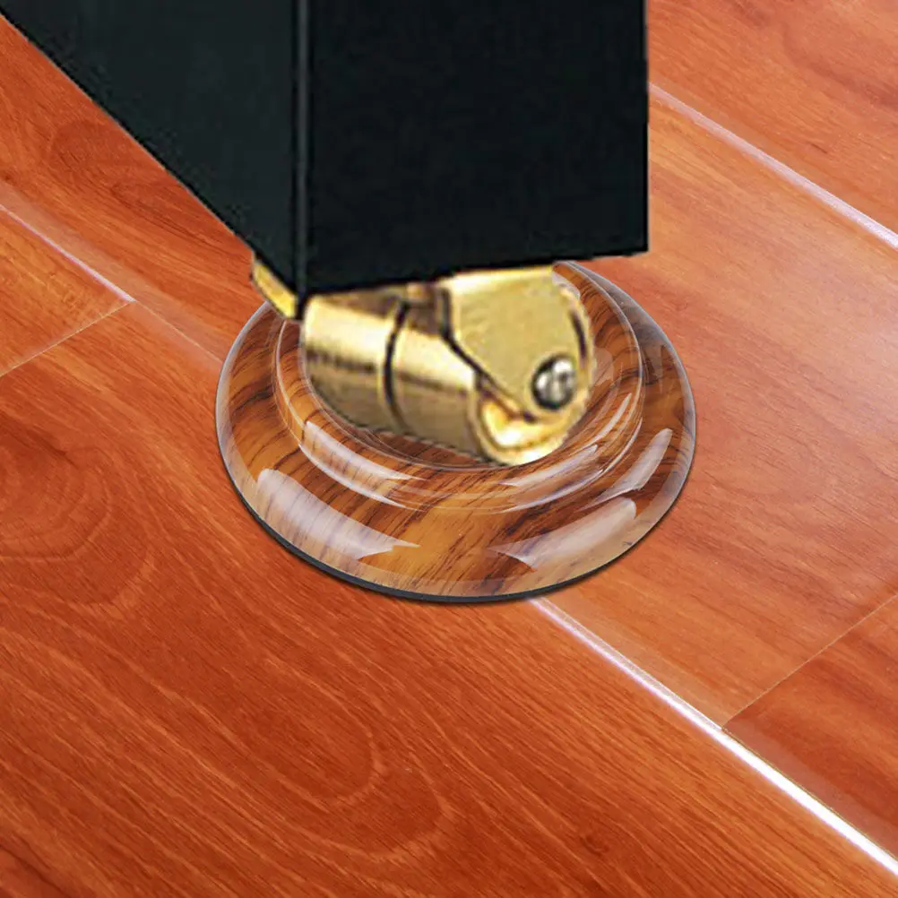 4Pcs Piano Foot Floor Pads Protective Non-Slip Mats Indoor Use Thick Absorption Skid Resistance Piano Foot Floor Pads