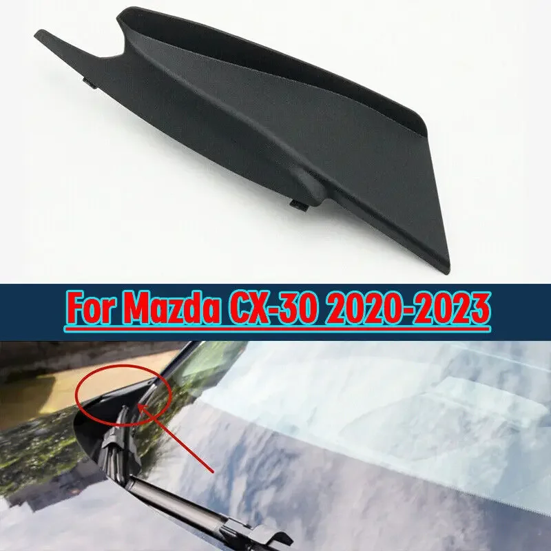 Front Right Windshield Wrap Rain Cowl Vent Panel Trim Cover For Mazda CX30 20-23