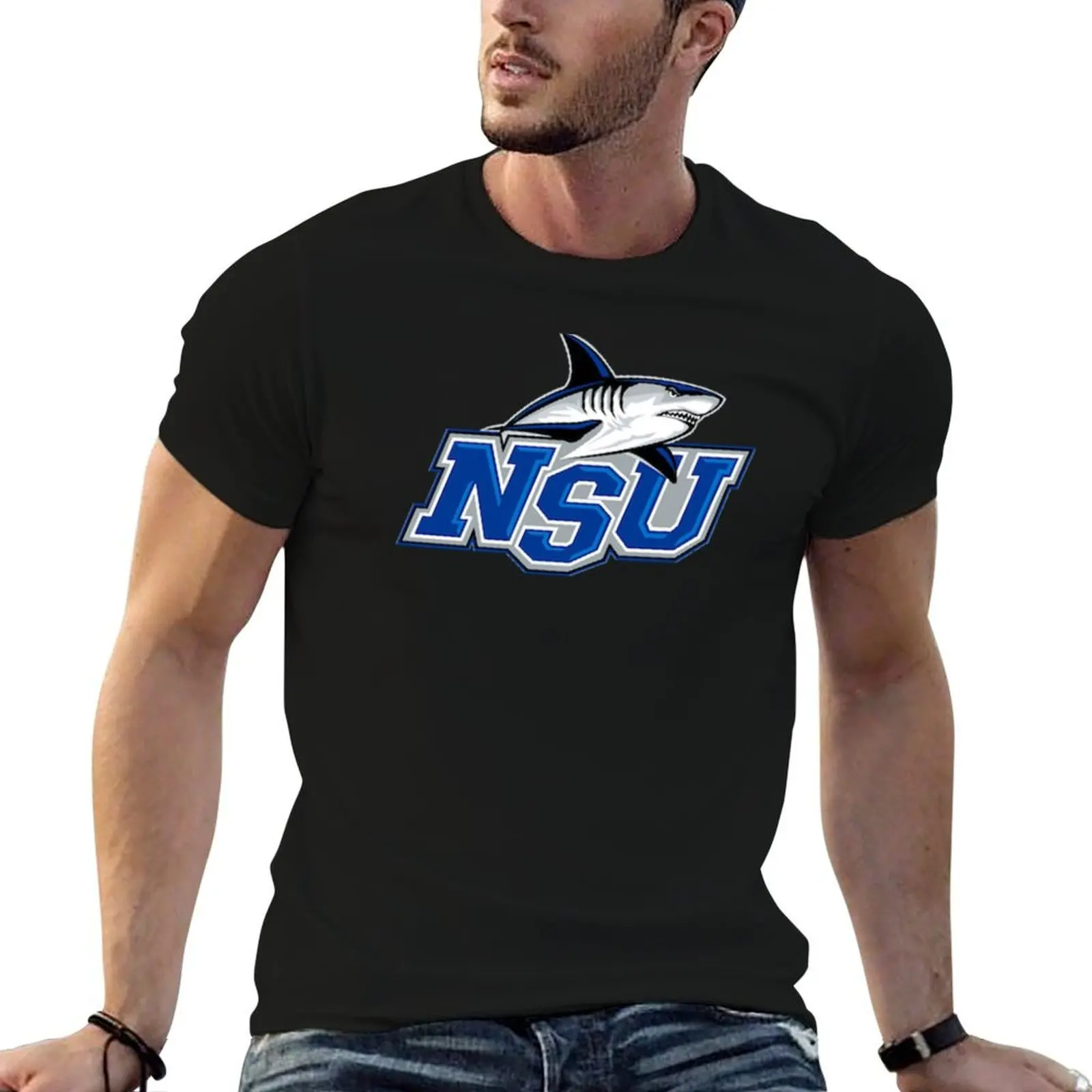 

Nova Southeastern University T-Shirt t shirts for man graphic vintage t shirt man luxury T-Shirt