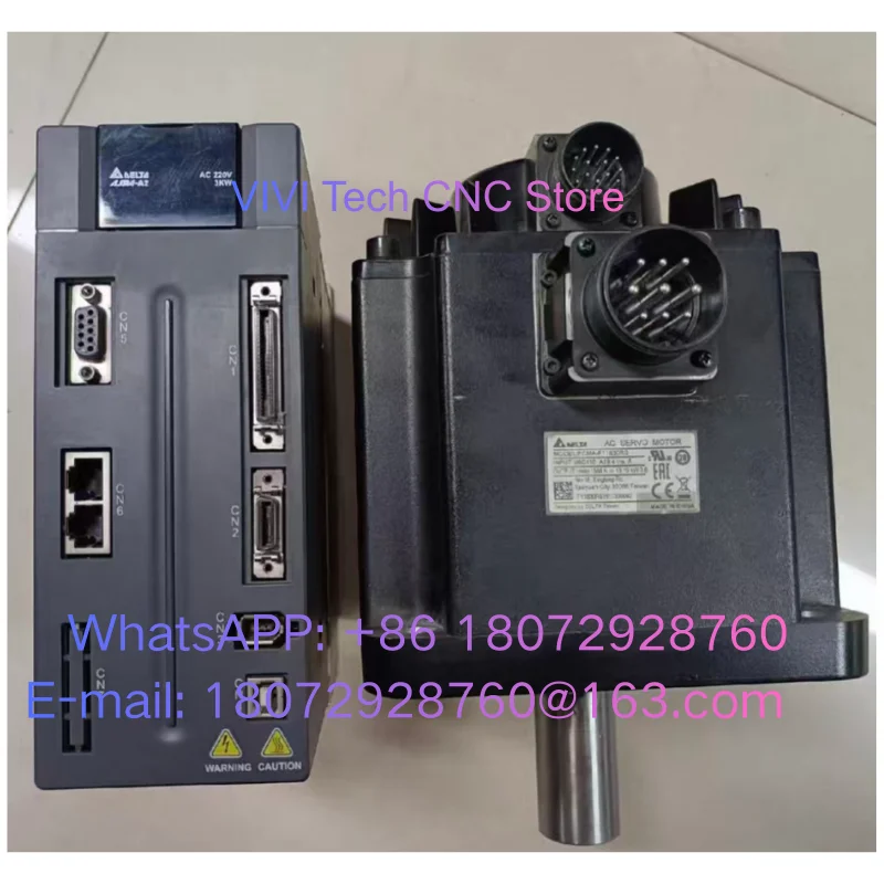 

Second-hand a set of drive ASD-A2-3023-M and motor ECMA-F11830RS , function well