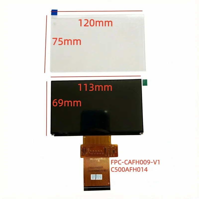5 inch only suitable for FPC-CAFH009-V1 C500AFH014 version using Lcd Polarized thermal insulation glass accessories  projectors