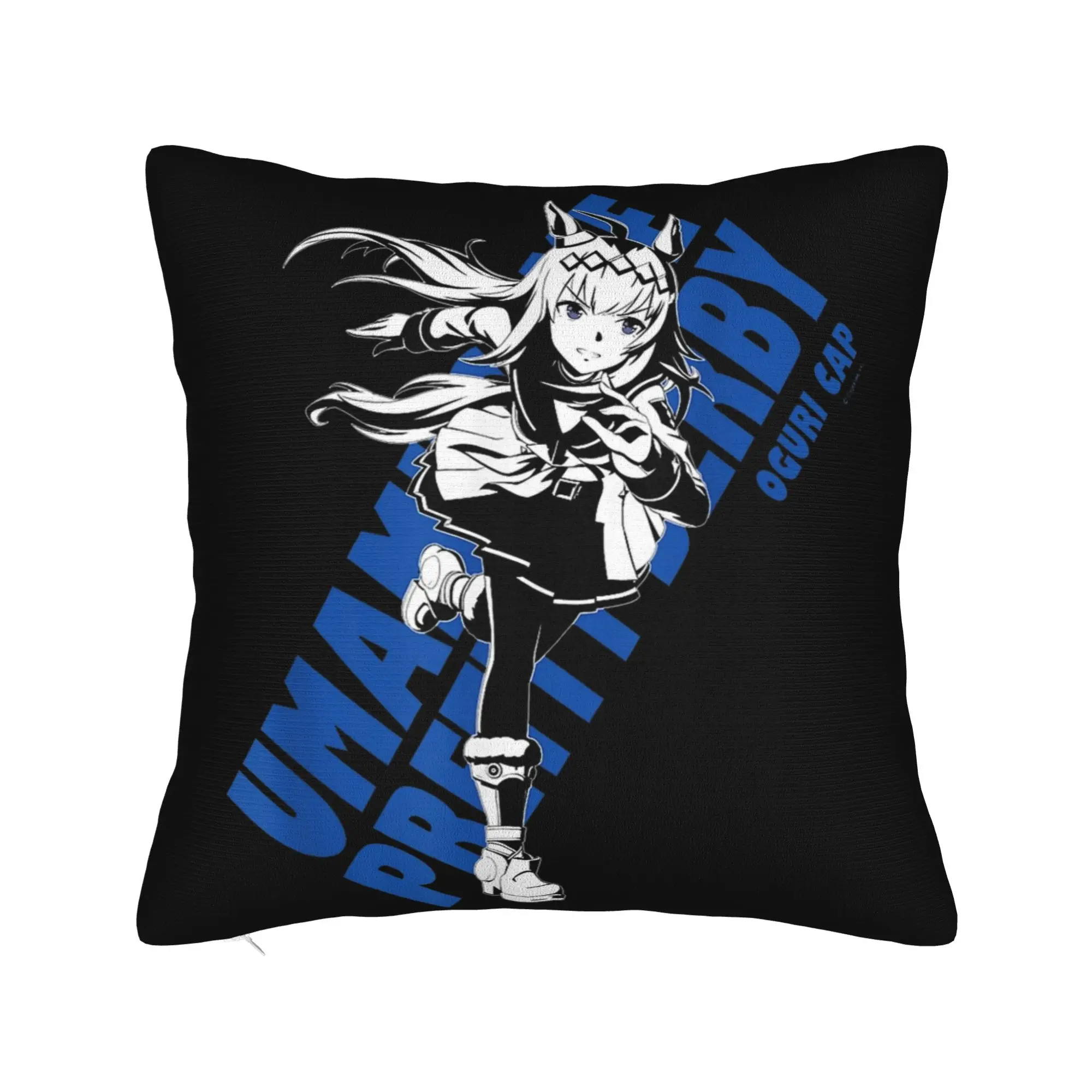 Umamusume Pretty Derby Oguri Cap Pillowcase Printed Cushion Cover Decoration  Throw Pillow Case Cover Home Square 45X45cm