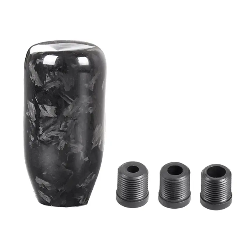 Exclusive MT AT Universal Car Gear Shift Knob Stick Forging Pattern Gearstick Lever Shifter Knobs Universal Car Accessories