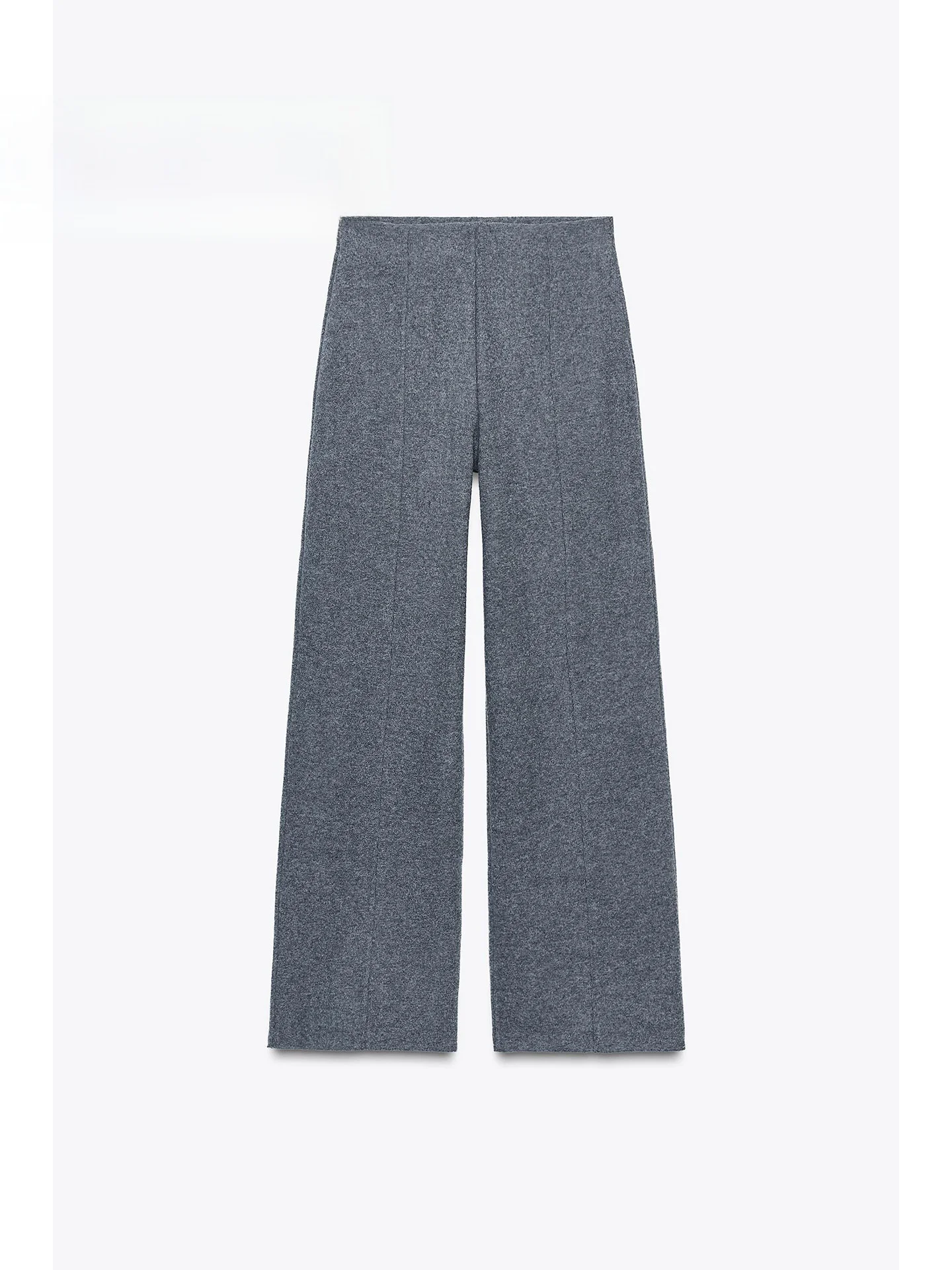 ربيع 2026 عادية الأمريكية Sle بنطال ذو قصة أرجل واسعة المرأة لمسة ناعمة مستقيم قطع التخسيس تنوعا عالية الخصر مادة أخرى