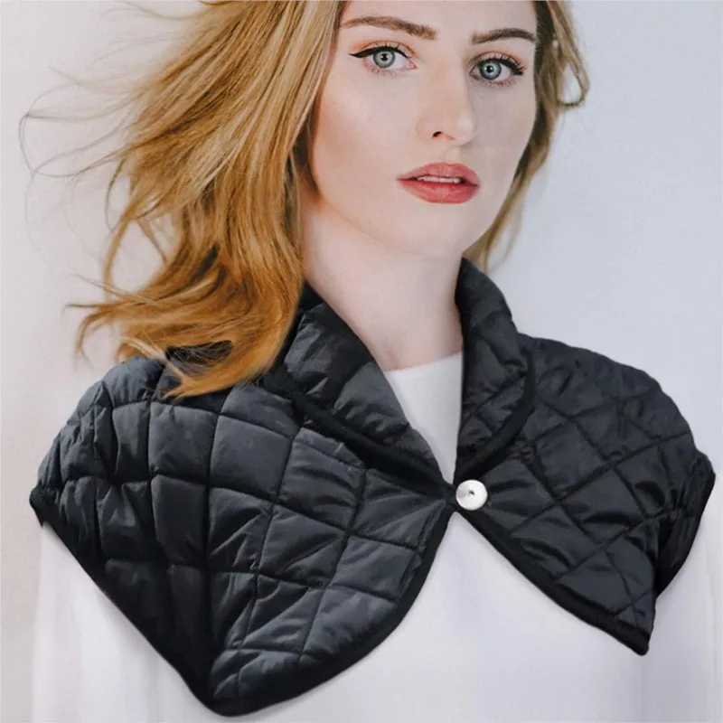 USB Heated Vest for Shoulder and Neck Protection, Scarf, Pain Relief, Therapy, Short Heated Vest