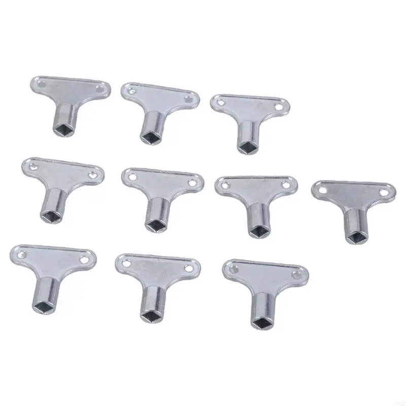 10pcs Practical Radiators Vent Key Set Designs for Smooth Ventilation and High Performances In Various Environment C7AC